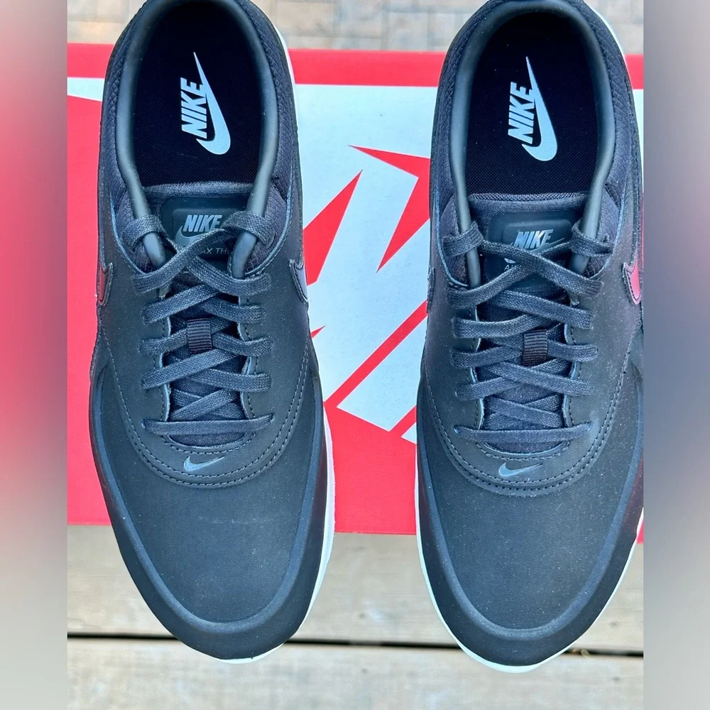 Nike Air Max Thea Leather (Black / White) Casual Sneaker NEW Fits Youth 6 | 6.5